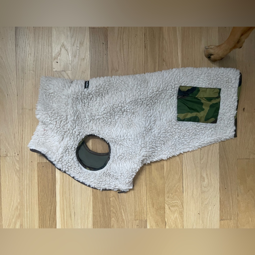 Wagwear Monkey Fleece Vest Camouflage
